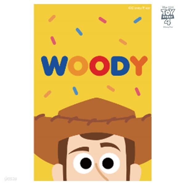 토이스토리 그림 그리기 DIY 세트 페이스 우디 10X15