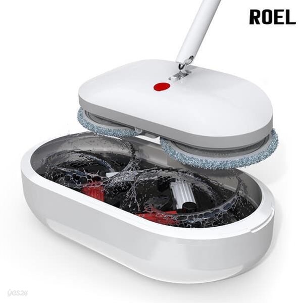 [ROEL] 무선 물걸레 청소기 (듀스핀3 PRO) 자동세척/일체형패드