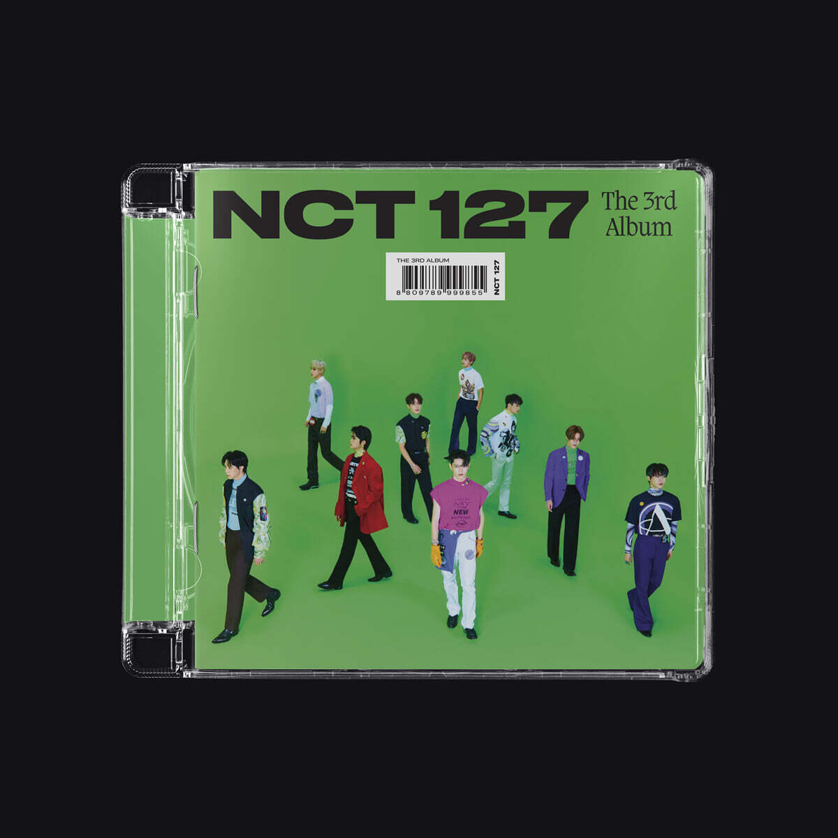 엔시티 127 (NCT 127) 3집 - Sticker [Jewel Case ver.] [커버 10종 중 1종 랜덤 발송]