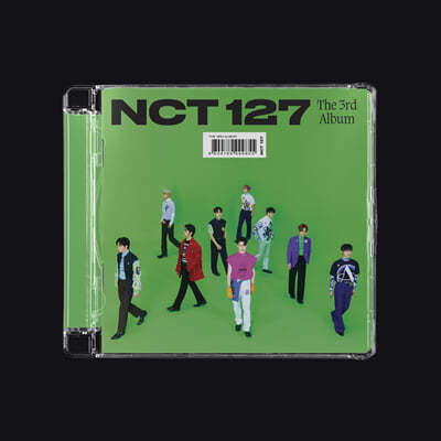 엔시티 127 (NCT 127) 3집 - Sticker [Jewel Case ver.] [커버 10종 중 1종 랜덤 발송]
