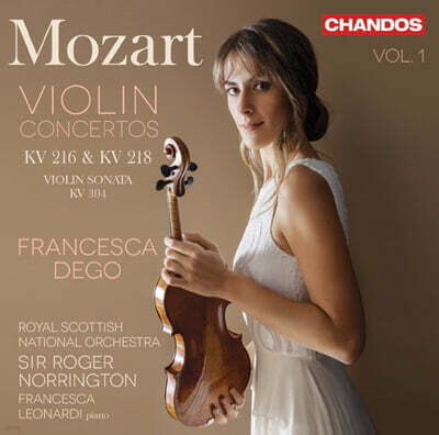 Francesca Dego 모차르트: 바이올린 협주곡 3, 4번 (Mozart: Violin Concertos K.216, K.218)