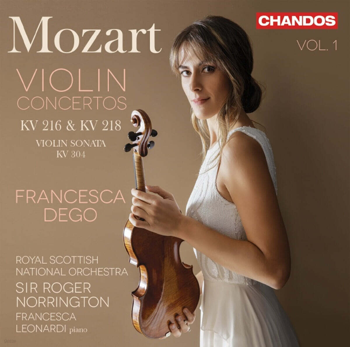 Francesca Dego 모차르트: 바이올린 협주곡 3, 4번 (Mozart: Violin Concertos K.216, K.218)