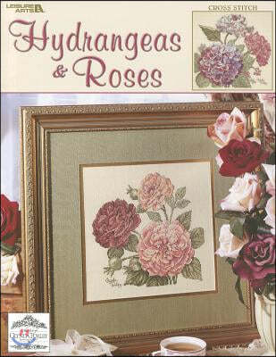 Hydrangeas & Roses: Cross Stitch