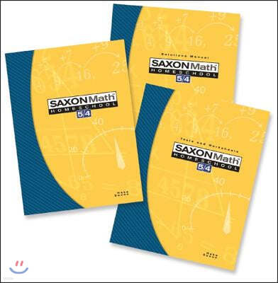Saxon Math 5/4 Homeschool: Complete Kit 3rd Edition: 3rd Edition
