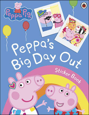 Peppa Pig : Peppa's Big Day Out Sticker Scenes Book