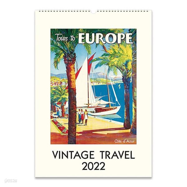 2022 카발리니캘린더 Vintage Travel