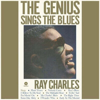 Ray Charles — The Genius Sings the Blues 앨범 커버