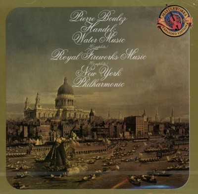 Pierre Boulez - Handel: Water Music Royal Fireworks (미개봉)