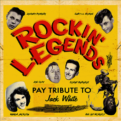 Various Artists — Rockin' Legends Pay Tribute To Jack White 앨범 커버