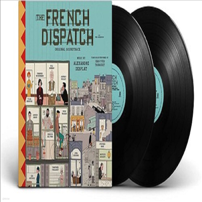 O.S.T. - French Dispatch (프렌치 디스패치) (Soundtrack)(180g 2LP)
