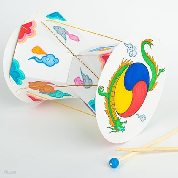 전통 종이장구 DIY키트 집콕만들기