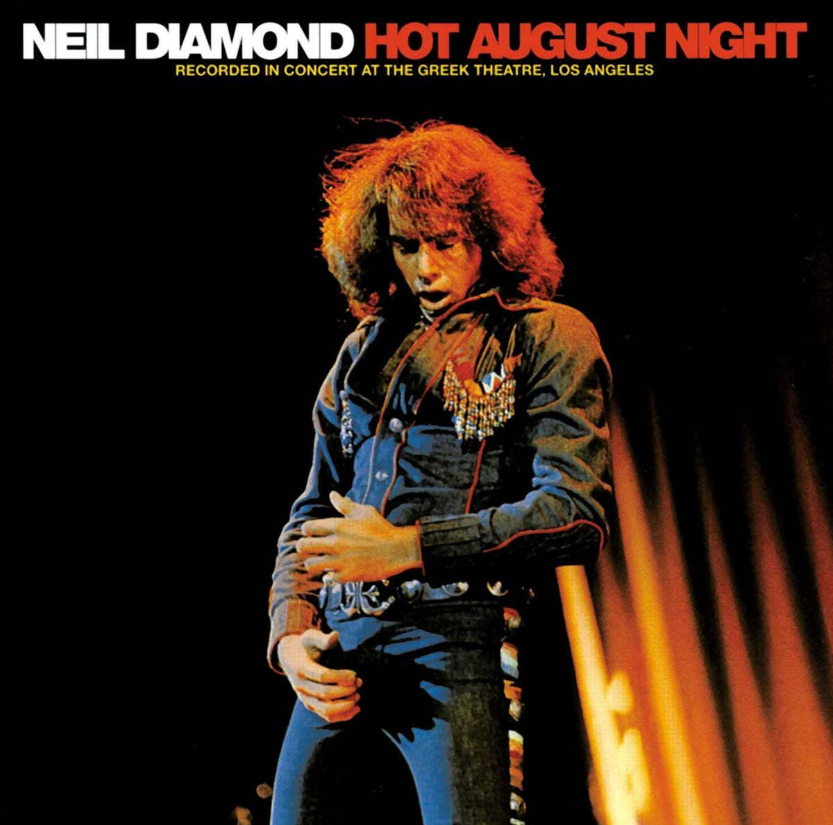Neil Diamond (닐 다이아몬드) - Hot August Night [투명 컬러 2LP] 