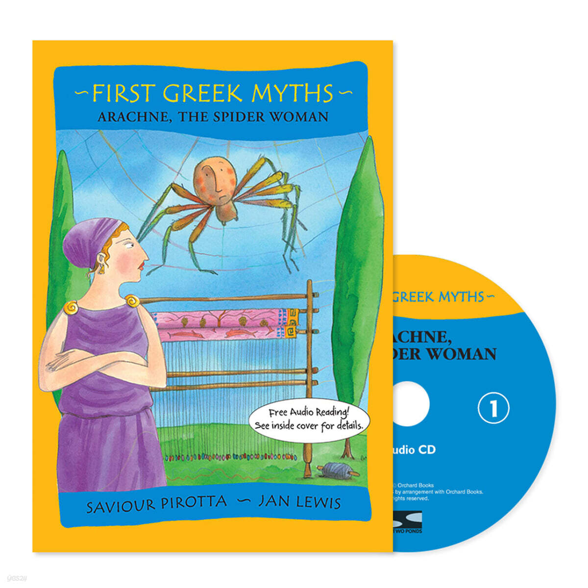First Greek Myths 01 / Arachne, the Spider Woman (with CD)