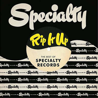 Various Artists — Specialty Records 레이블 컴필레이션 (Rip It Up: The Best Of Specialty Records) 앨범 커버