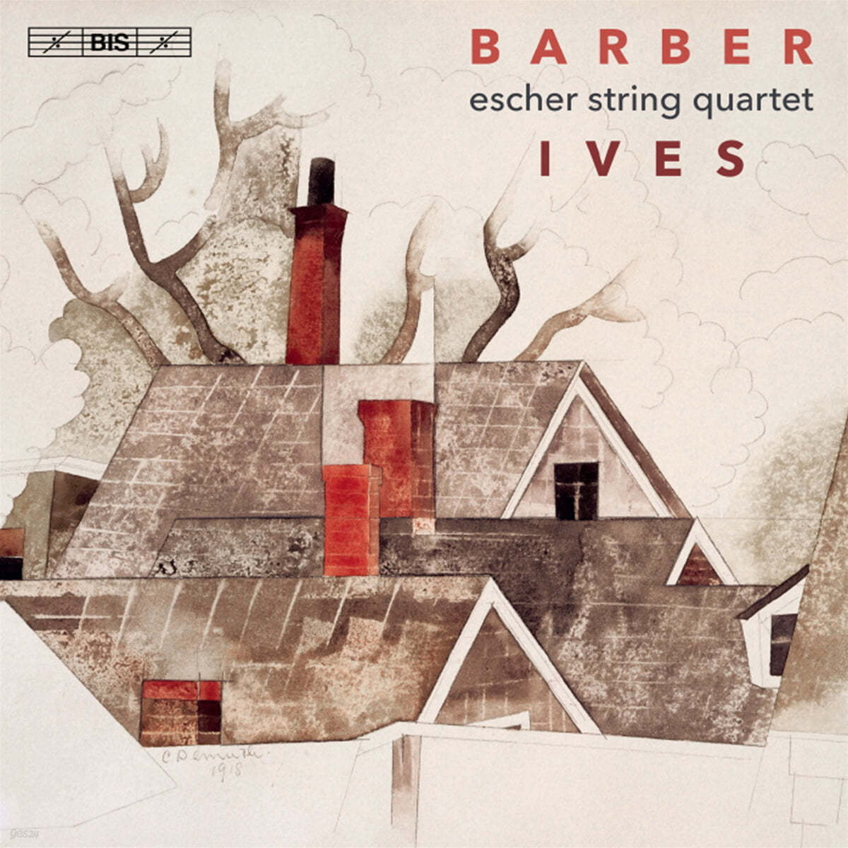 Escher String Quartet 바버 / 아이브스: 현악 4중주 (Barber: String Quartet in b minor / Ives: Nos. 1, 2) 