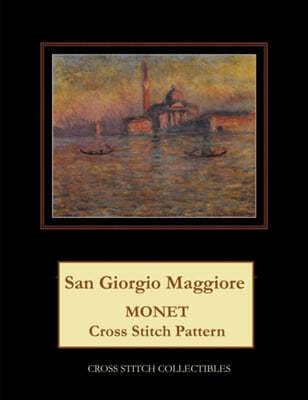 San Giorgio Maggiore, 1908: Monet Cross Stitch Pattern