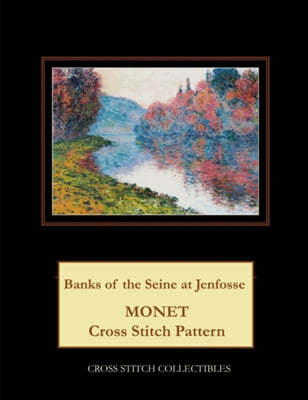 Banks of the Seine at Jenfosse: Monet Cross Stitch Pattern
