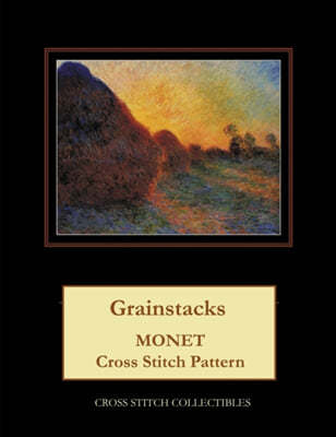 Grainstacks: Monet Cross Stitch Pattern