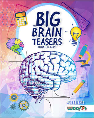 The Big Brain Teasers Book for Kids: Logic Puzzles, Hidden Pictures, Math Games, and More Brain Teasers for Kids (Find Hidden Pictures, Math Brain Tea