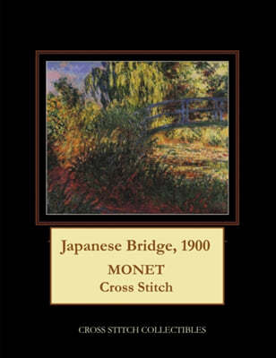 Japanese Bridge, 1900: Monet Cross Stitch Pattern
