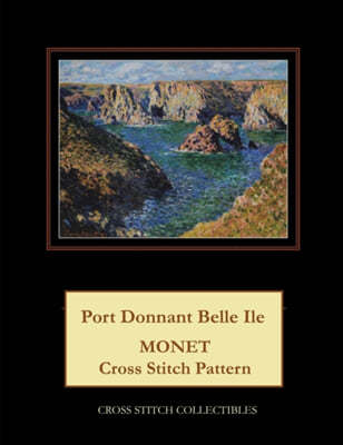 Port Donnant Belle Ile: Monet Cross Stitch Pattern