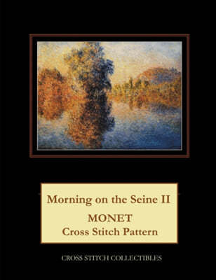 Morning on the Seine II: Monet Cross Stitch Pattern