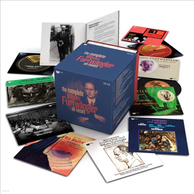 푸르트벵글러 전집 - 2021 리마스터 (The Complete Wilhelm Furtwangler on Record) (55CD Boxset) - Wilhelm Furtwangler