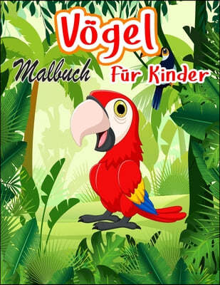 Vogel-Malbuch fur Kinder