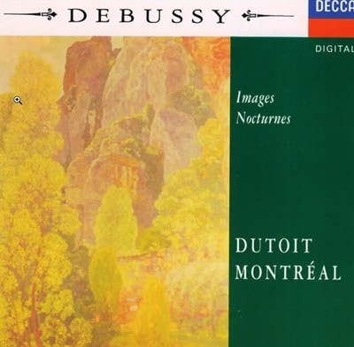 Debussy : Images - Nocturnes / Dutoit (독일반)(미개봉)