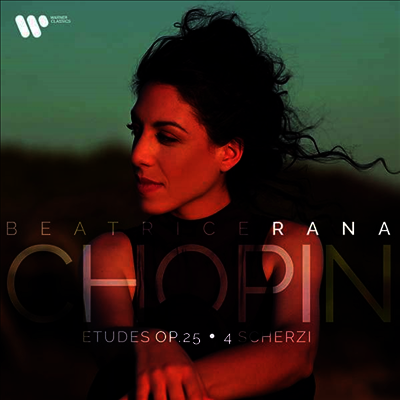 Beatrice Rana — 쇼팽: 12개의 연습곡 & 스케르초 1 - 4번 (Chopin: 12 Etudes Op.25 & Scherzi Nos.1 - 4) - Beatrice Rana 앨범 커버