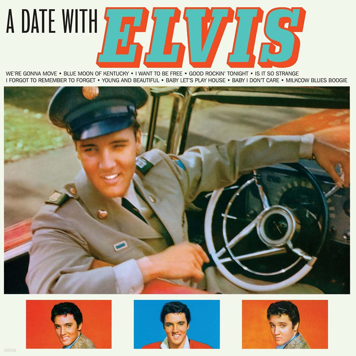 Elvis Presley (엘비스 프레슬리) - 8집 A Date With Elvis [오렌지 컬러 LP] 