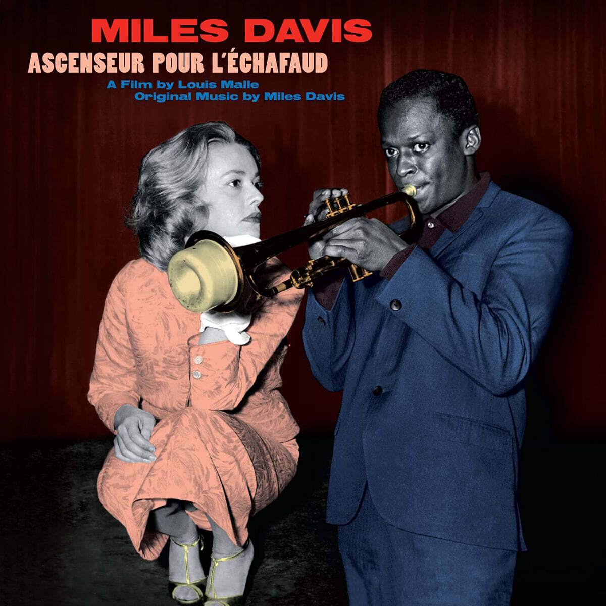 사형대의 엘리베이터 영화음악 (Ascenseur Pour L'echafaud (Lift To The Scaffold) OST by Miles Davis) [레드 컬러 LP]