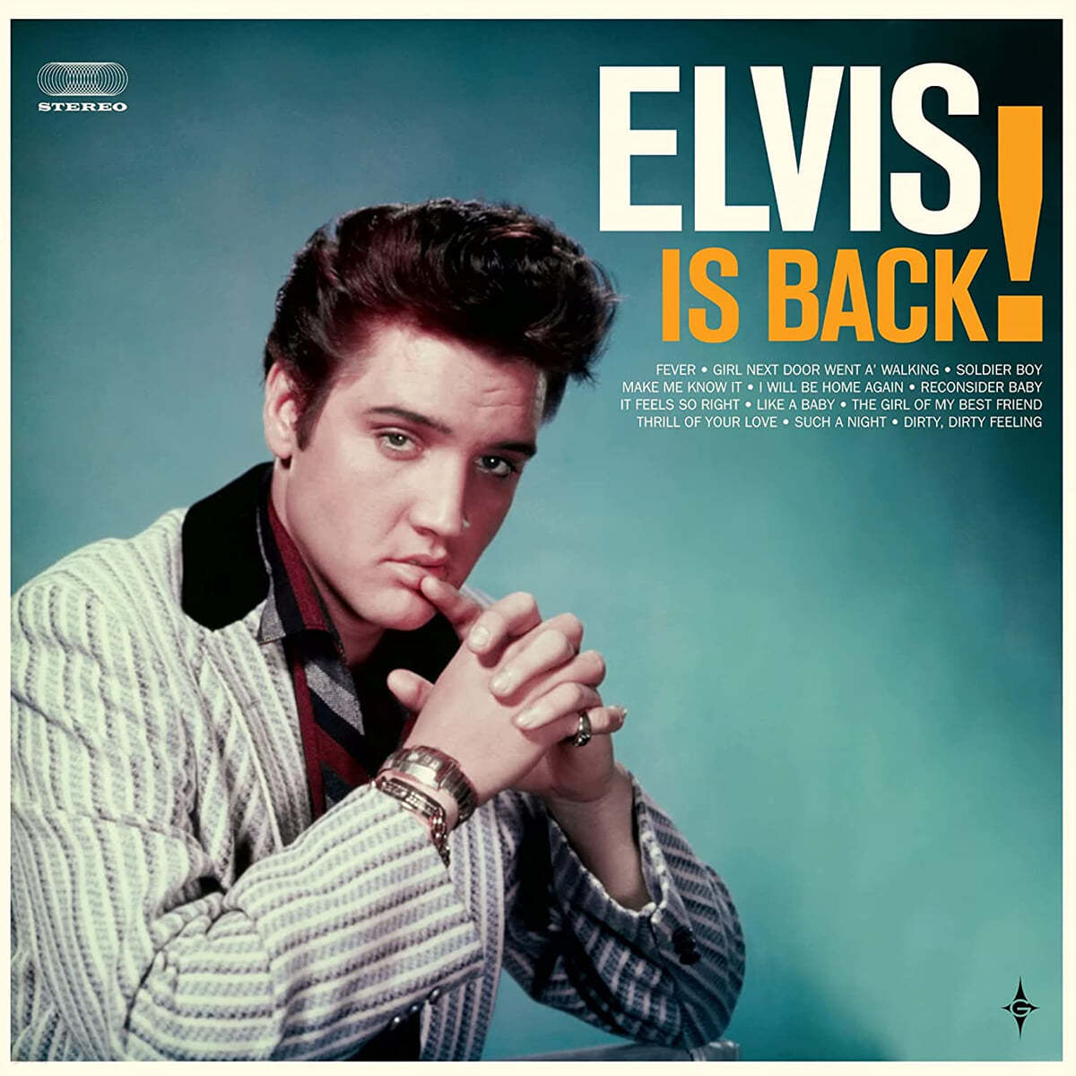 Elvis Presley (엘비스 프레슬리) - Elvis Is Back! [LP + 오렌지 컬러 7인치 Vinyl]