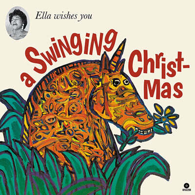Ella Fitzgerald — Ella Wishes You A Swinging Christmas 앨범 커버