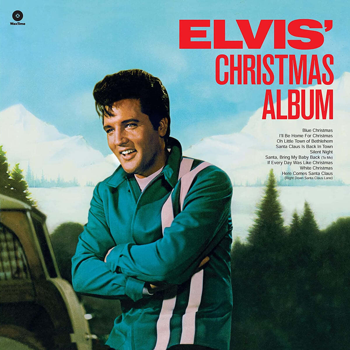 Elvis Presley (엘비스 프레슬리) - Elvis&#39; Christmas Album [화이트 컬러 LP] 