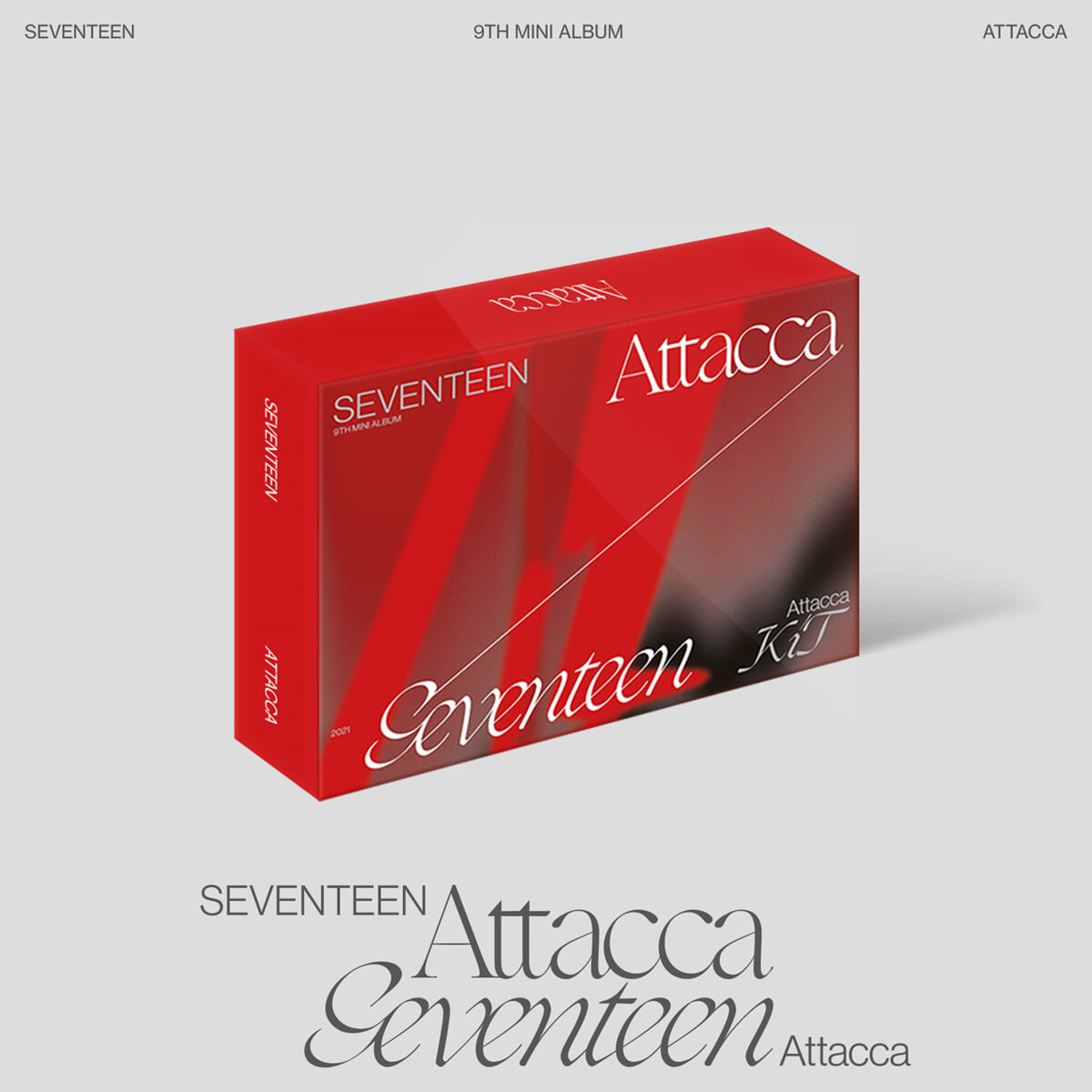 세븐틴 (SEVENTEEN) - 미니앨범 9집 : Attacca [KiT Ver.][리뉴얼]