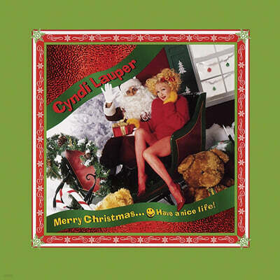 Cyndi Lauper (신디 로퍼) - Merry Christmas…Have a Nice Life! [레드 & 화이트 소용돌이 컬러 LP]