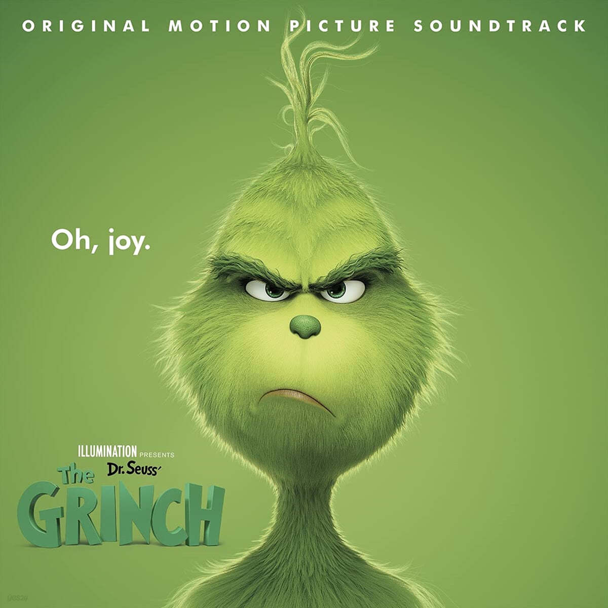 그린치 영화음악 (Dr. Seuss&#39; The Grinch OST) [레드 &amp; 화이트 소용돌이 컬러 LP] 