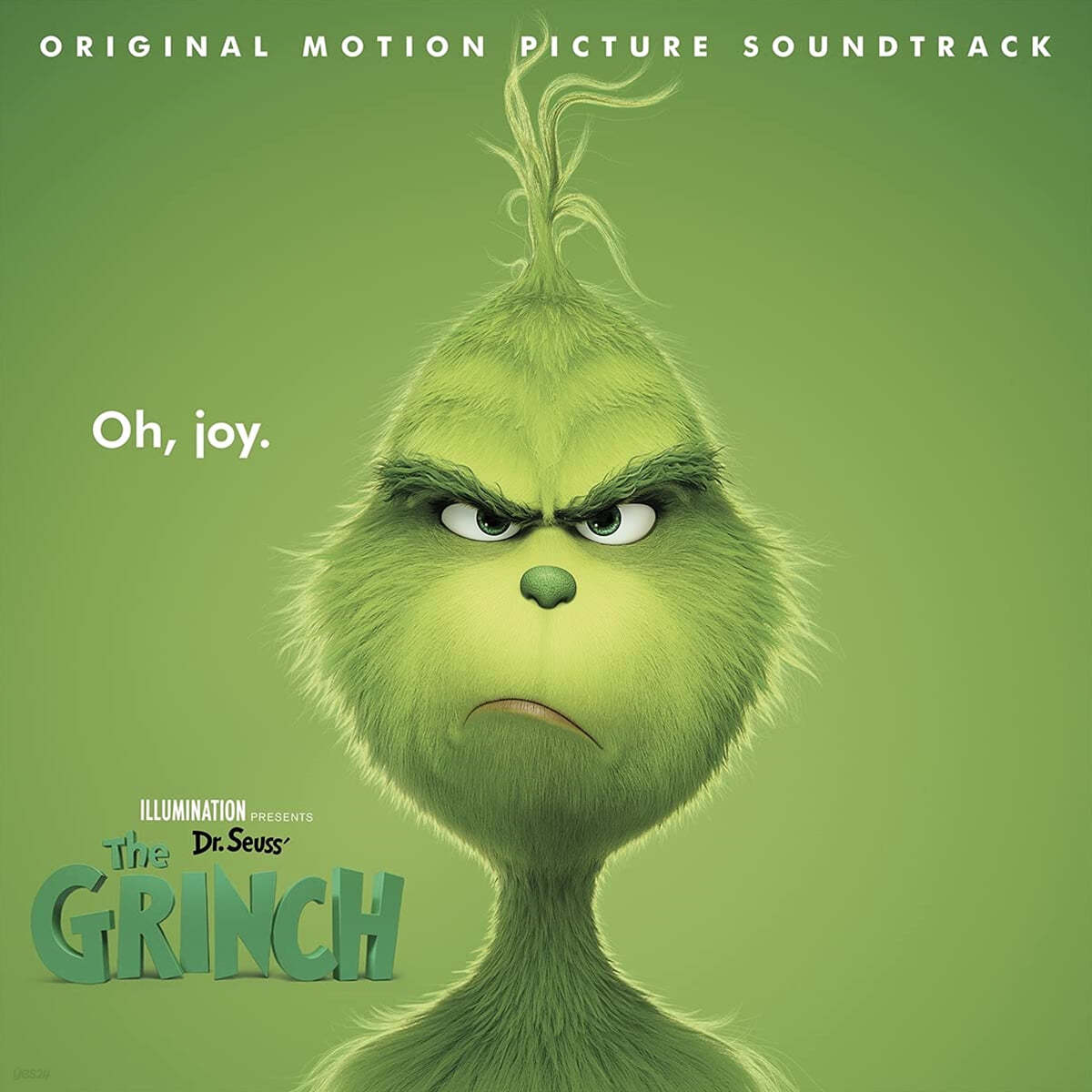 그린치 영화음악 (Dr. Seuss' The Grinch OST) [레드 & 화이트 소용돌이 컬러 LP] 