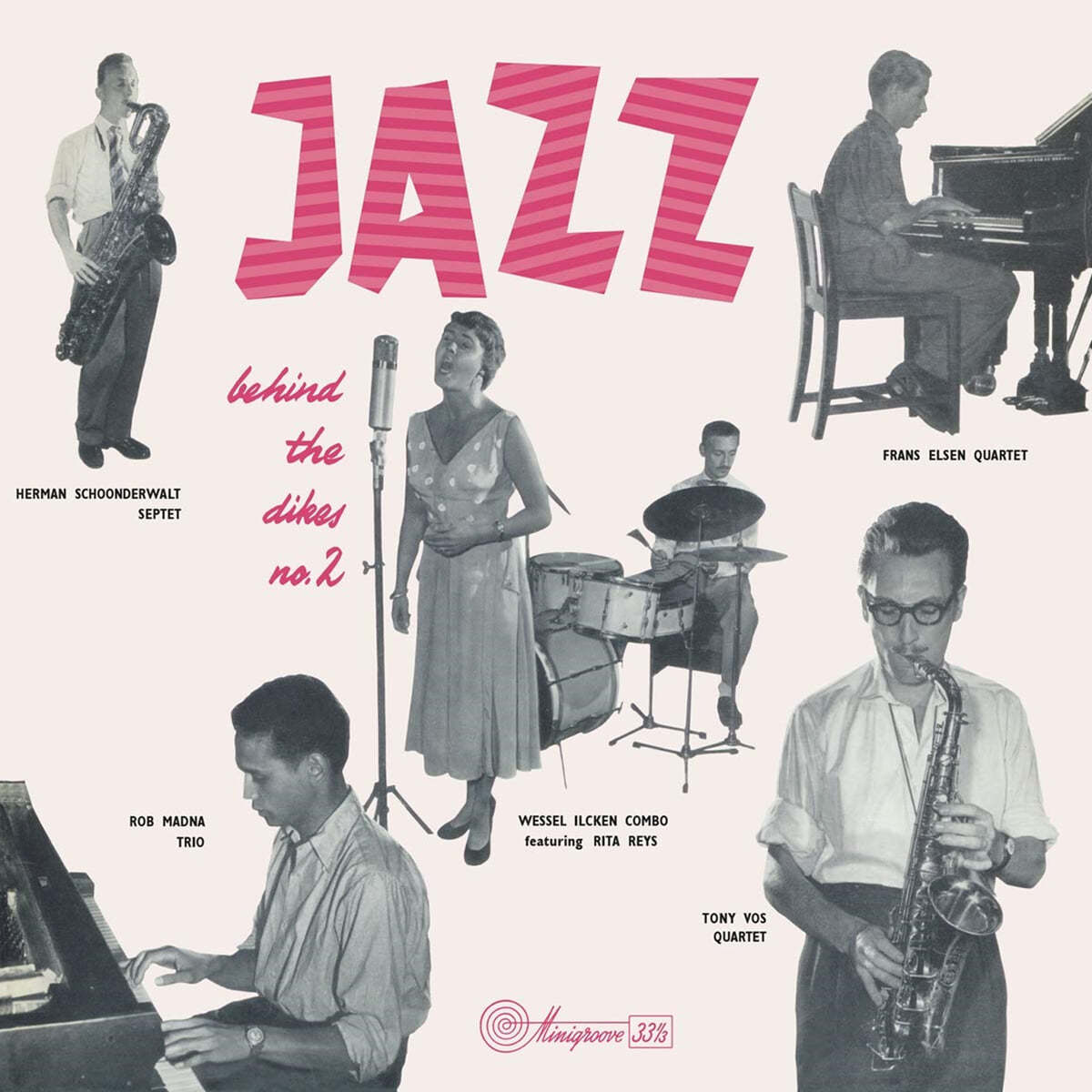 재즈 컴필레이션 (Jazz Behind The Dikes No. 2) [화이트 컬러 LP] 