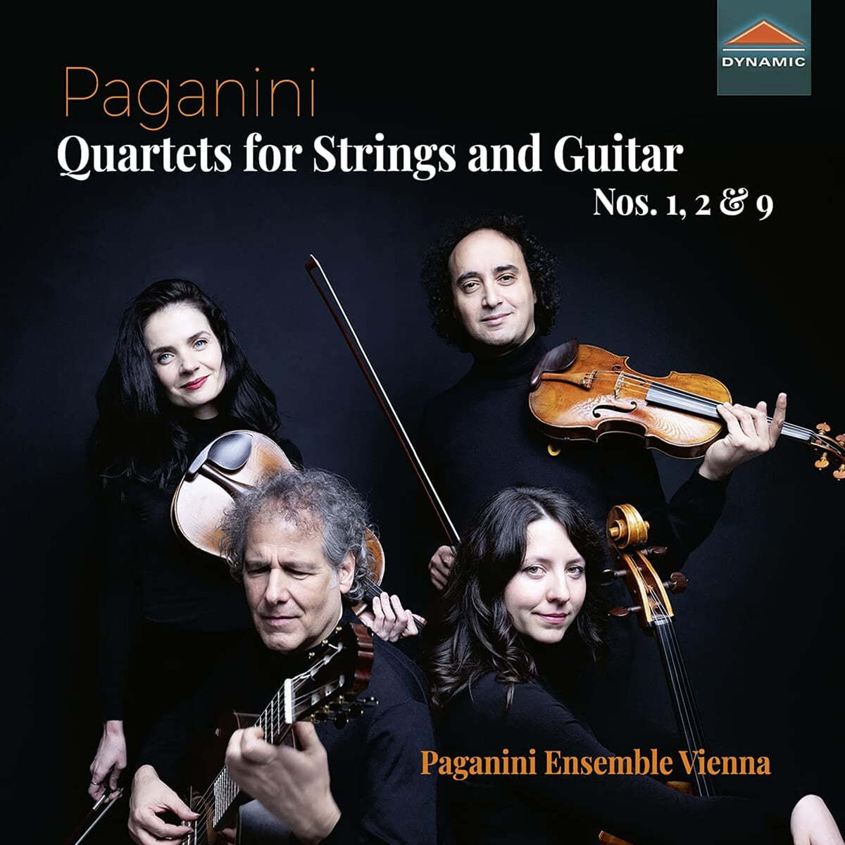 Paganini Ensemble Vienna 파가니니: 현과 기타를 위한 사중주 1, 2, 9번 (Paganini: Quartet Op.4 Nos.1, 2, Quartet in D Major) 