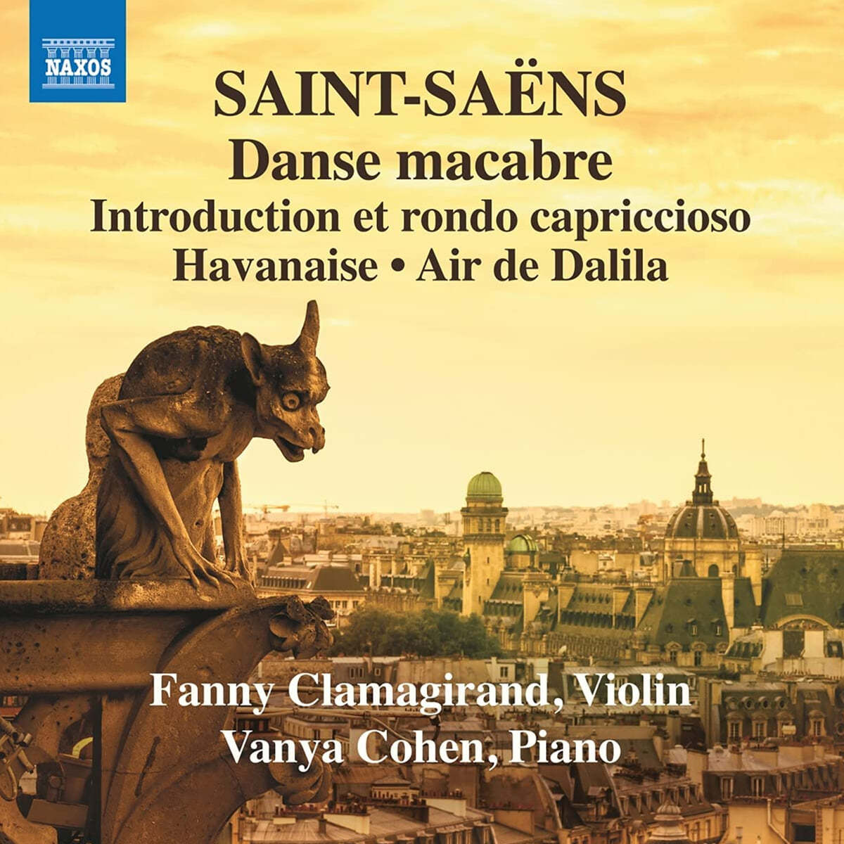 Fanny Clamagirand 생상스: 바이올린과 피아노를 위한 작품 3집 (Saint-Saens: Works for Violin and Piano Vol. 3) 