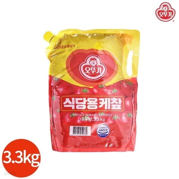 오뚜기 대용량 식당용 토마토 케찹 3.3kg