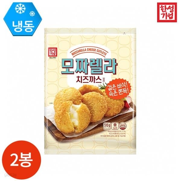 한성 기업 모짜렐라 치즈까스 510g x 2봉