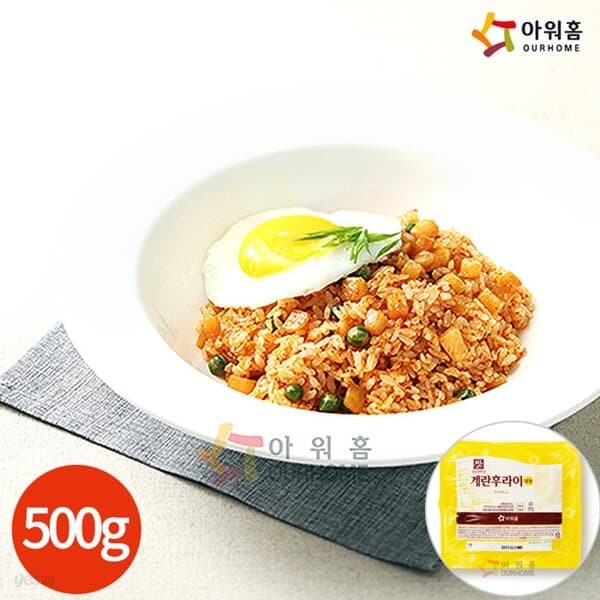 아워홈 행복한맛남 냉동 계란후라이 500g