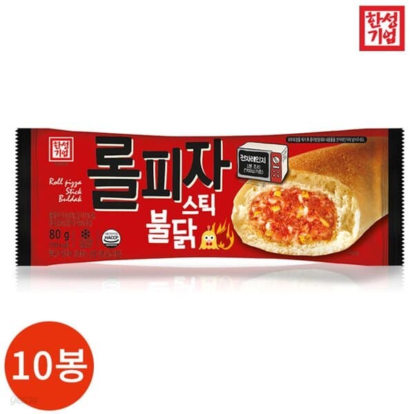 한성 기업 롤피자스틱 불닭 80g x 10봉