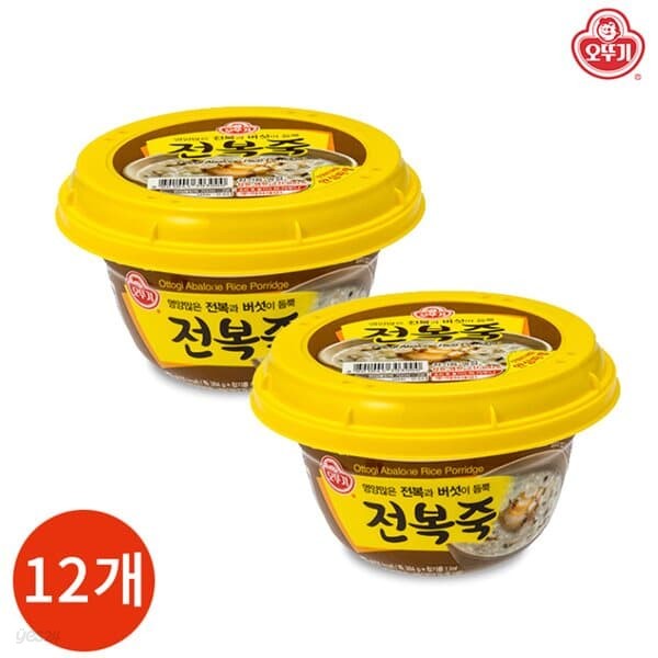 오뚜기 전복죽 285g x 12개