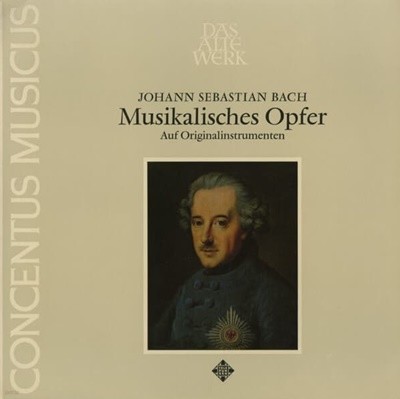 [][LP] Nikolaus Harnoncourt / Concentus musicus Wien - Bach: Musikalisches Opfer Auf Originalinstrumenten
