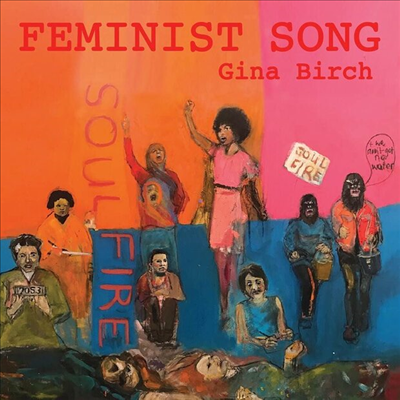 Gina Birch - Feminist Song / Feminist Song (Ambient Mix)(7 inch Single LP)