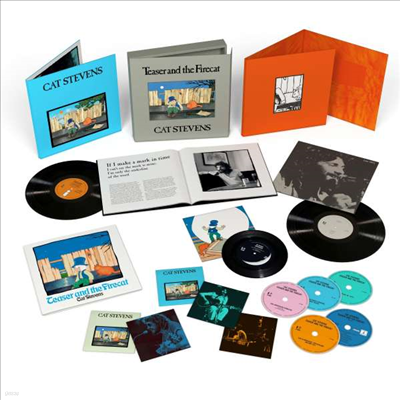 Cat Stevens - Teaser & The Firecat (50th Anniversary Edition)(Limited Super Deluxe Box Set)(4CD+Blu-ray+2LP+7 Inch Single LP)